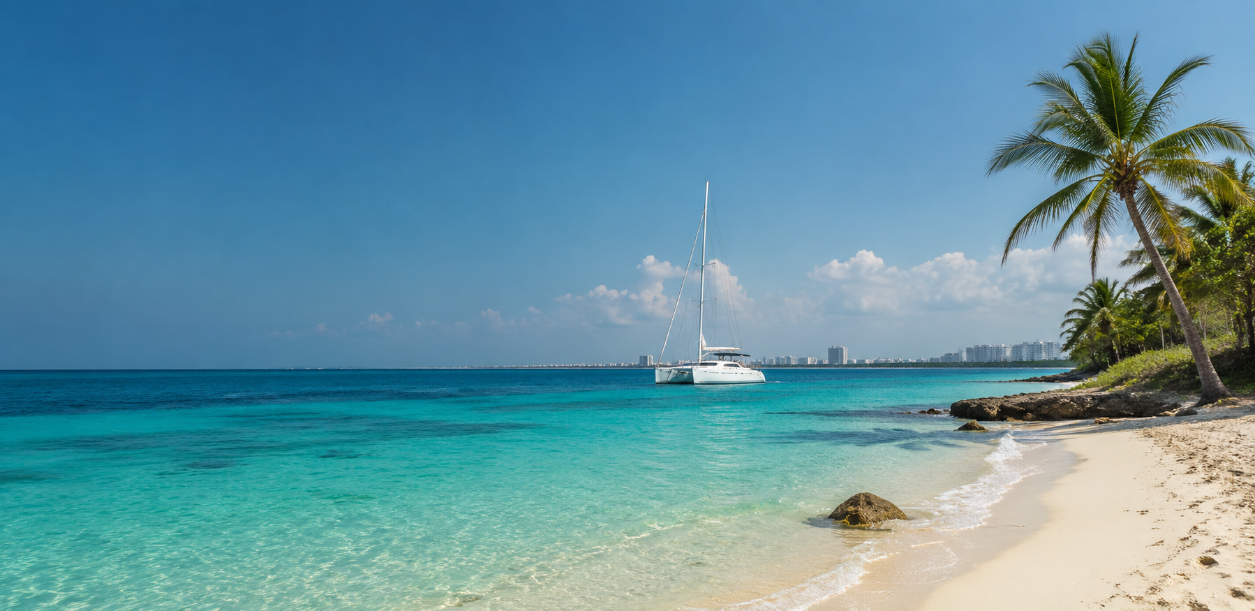 Tour a Isla Mujeres en catamarán desde Cancún
